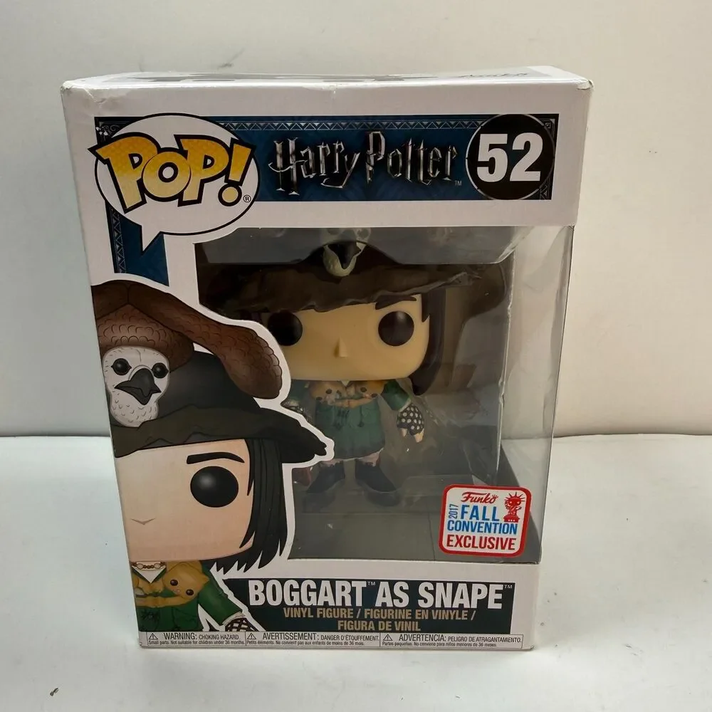 Boggart As Snape #52 Harry Potter Funko Pop 2017 Fall Convention Exclusive *WEAR